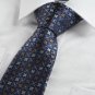 Brown Blue Bohemian Floral Checked Novelty Formal Men's Tie Suit Necktie KT0099
