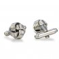 Mens Classic New Sliver Knot Formal Business Wedding Shirt Cufflinks Cuff Link Gift Present CK006