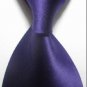6cm Men's Skinny Tie Solid Purple JACQUARD WOVEN Necktie