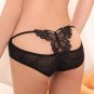 Sexy Panties Jacquard Silk Hollow Embroidery Butterfly Women Lace T-back Lingerie G-string
