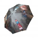 Times Square New York USA A View From Below Foldable Umbrella 8 ribs