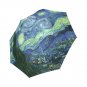 Starry Night Vincent Van Gogh Foldable Umbrella 8 ribs