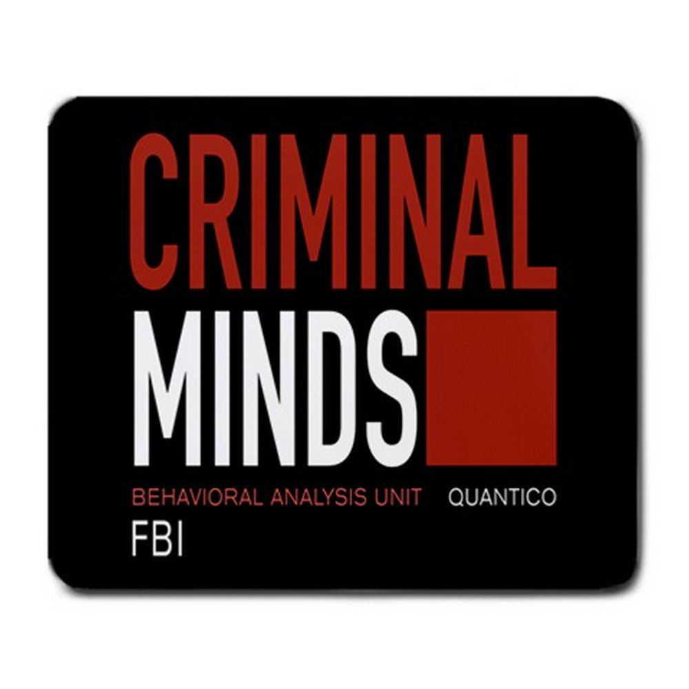Criminal Minds BAU FBI Quantico Mousepad Non Slip Neoprene