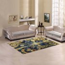 Tardis Police Box Explosion Area Rug size 60"x 39"