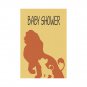 Lion King Simba Baby Shower Event Garden Flag 12" x 18"