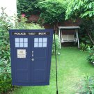 Police Box Phone Box Tardis Event Garden Flag 12" x 18"