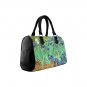 Irises Van Gogh Barrel Type Handbag Bag