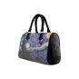 Starry Night feat Tardis Police Box Barrel Type Handbag Bag