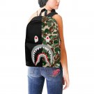Shark Camo Nylon Backpack Bag