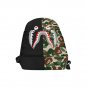 Shark Camo Nylon Backpack Bag
