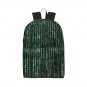 Matrix Computer Coding Nylon Backpack Bag