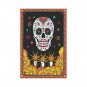 Day of the Dead Dia De Muertos Skull Halloween Garden Flag 12" x 18"