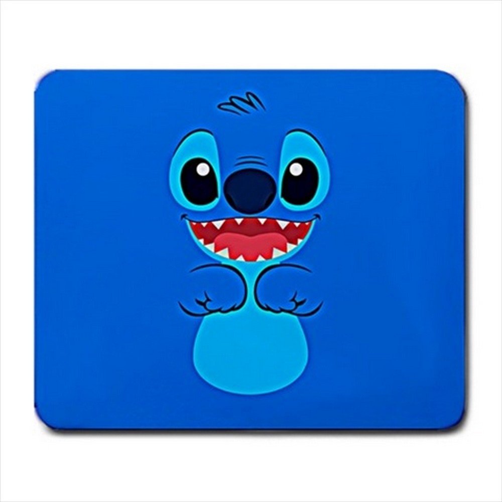 Stitch Cartoon Mousepad Non Slip Neoprene