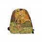 Gustav Klimt The Kiss Nylon Backpack Bag School Bag
