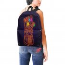 Thanos 5 Stones Arm Nylon Backpack Bag School Bag
