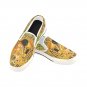 Gustav Klimt The Kiss Art Women's Slip On Canvas Shoes