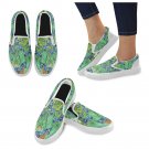 Irises Van Gogh Women's Slip On Canvas Shoes