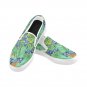Irises Van Gogh Women's Slip On Canvas Shoes