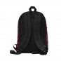 Pixelate Geometry Red Nylon Backpack Bag School Bag