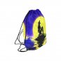 Little Mermaid Silhouette Drawstring Bag for Sports or Gym