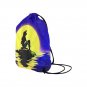 Little Mermaid Silhouette Drawstring Bag for Sports or Gym