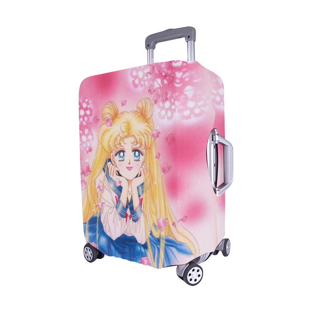 sailor moon luggage tag