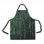 Matrix Computer Coding Nerd Full Print Apron BBQ Kitchen Cooking with Style