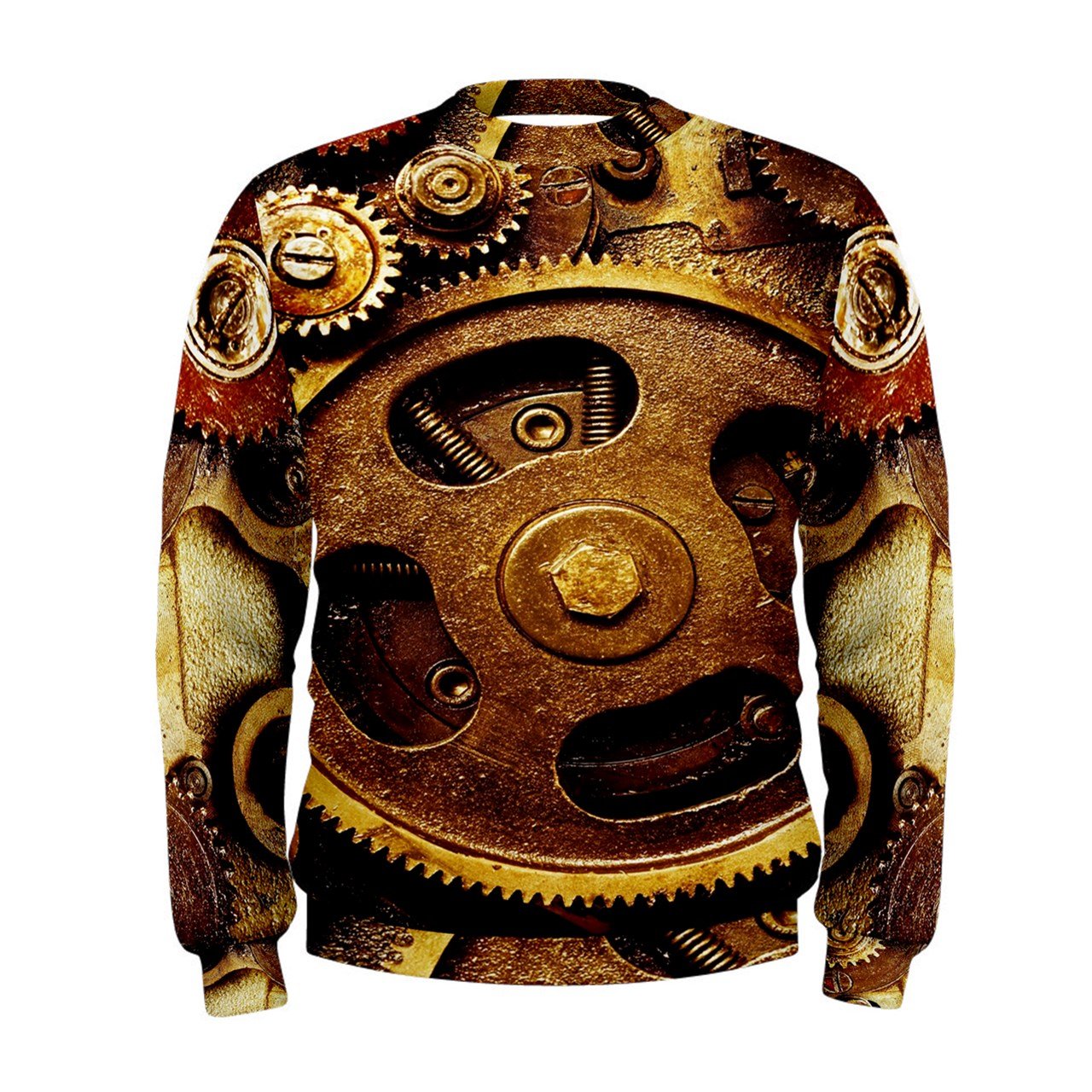 Size M - Steampunk Men's Sweatshirt Autumn Winter Wear