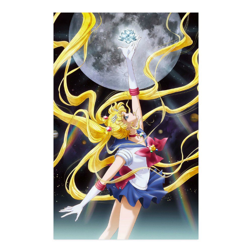 Sailor Moon Crystal Wall Art Poster 23" x 36"
