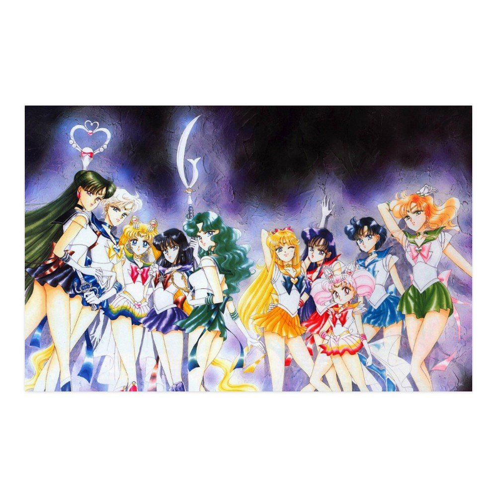 Sailor Moon All Complete Scouts Wall Art Poster 23" x 36"