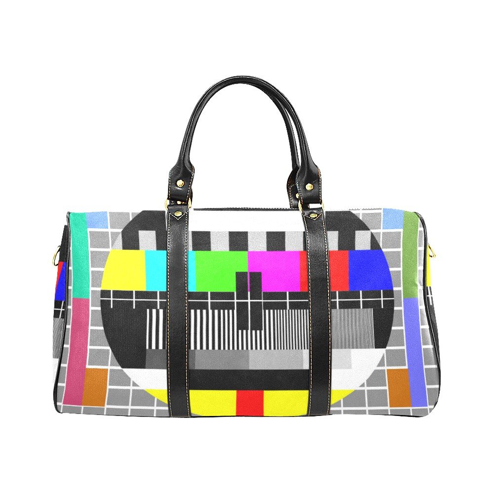Television No Signal Screen Travel Bag (Small)