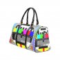 Television No Signal Screen Travel Bag (Large)