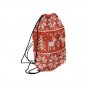 Reindeer Christmas Love Drawstring Bag for Sports or Gym