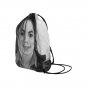 Michael Jackson Desaturated Drawstring Bag for Sports or Gym