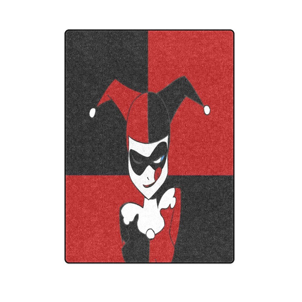 Harley Quinn 'One Layer' Fleece Blanket (Large) 58"x80"