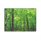 Green Rain Forest 'One Layer' Fleece Blanket (Large) 58"x80"