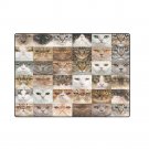 Collection of Cats 'One Layer' Fleece Blanket (Large) 58"x80"