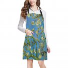 Almond Branches in Bloom Vincent Van Gogh Full Print Apron BBQ Kitchen Cooking with Style