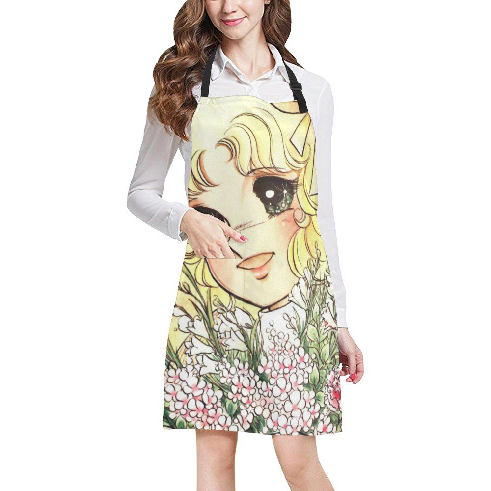 Candy Candy Anime Full Print Apron BBQ Kitchen Cooking with Style