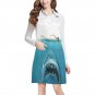 Shark Jaws Full Print Apron BBQ Kitchen Cooking with Style