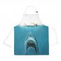 Shark Jaws Full Print Apron BBQ Kitchen Cooking with Style