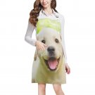 Golden Retriever Dog Full Print Apron BBQ Kitchen Cooking with Style