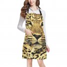 Wild Leopard Big Cat Full Print Apron BBQ Kitchen Cooking with Style