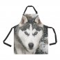 Siberian Husky Dog Full Print Apron BBQ Kitchen Cooking with Style