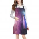 Tardis In Space Police Box Full Print Apron BBQ Kitchen Cooking with Style