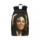 Michael Jackson Portrait All-Over Print Adult Casual Waterproof Nylon Backpack Bag