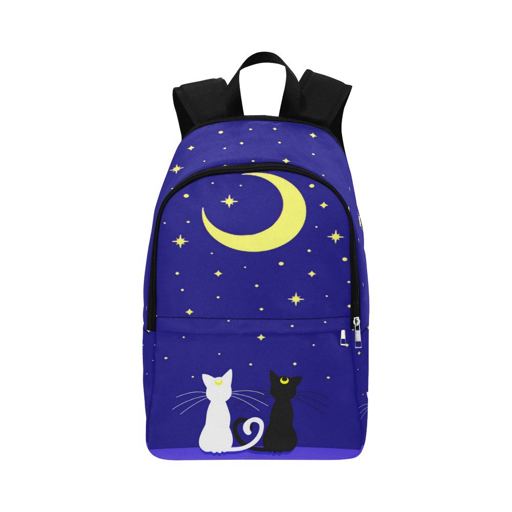 Luna Artemis Sailor Moon Cats AllOver Print Adult Casual Waterproof