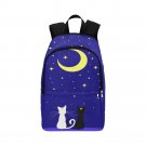 Luna Artemis Sailor Moon Cats All-Over Print Adult Casual Waterproof Nylon Backpack Bag