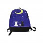 Luna Artemis Sailor Moon Cats All-Over Print Adult Casual Waterproof Nylon Backpack Bag