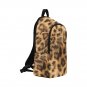 Leopard Fur Printing Animal Lovers All-Over Print Adult Casual Waterproof Nylon Backpack Bag